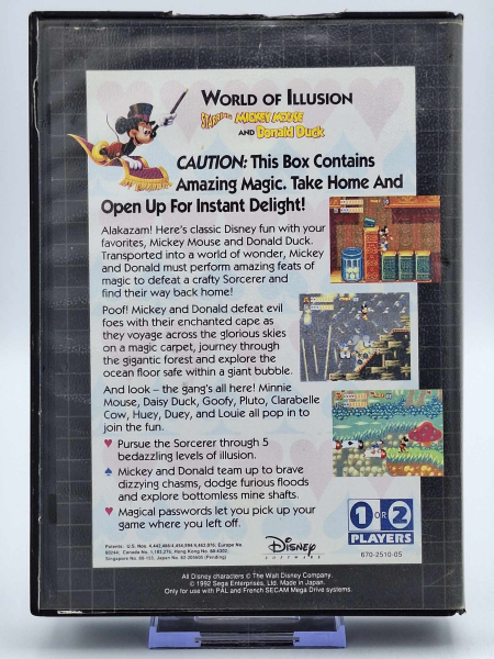 World of Illusion Starring Mickey Mouse & Donald Duck